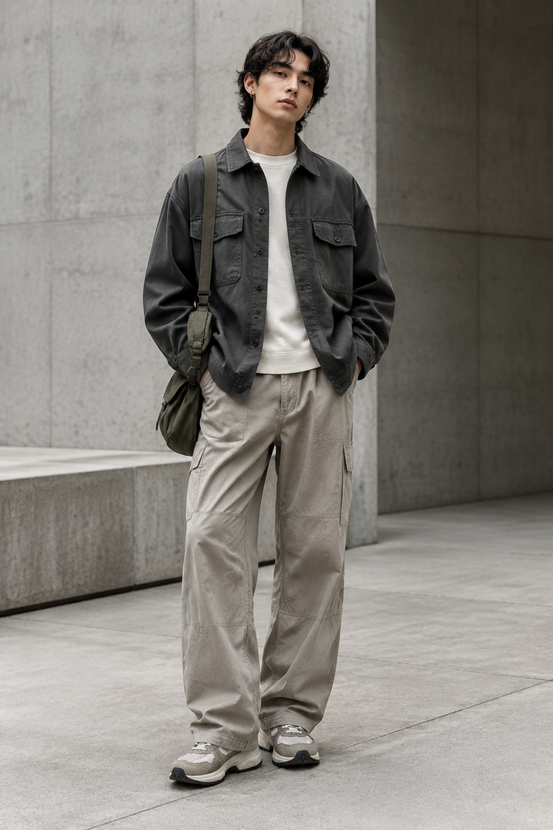 Relaxed Overshirt
